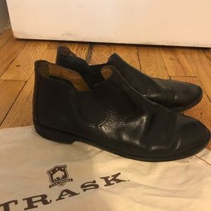 Trask leather ankle boots size 6.5